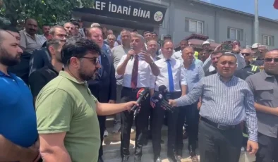 CHP Heyeti Eti Krom işçilerine destek için Elazığ’a geldi