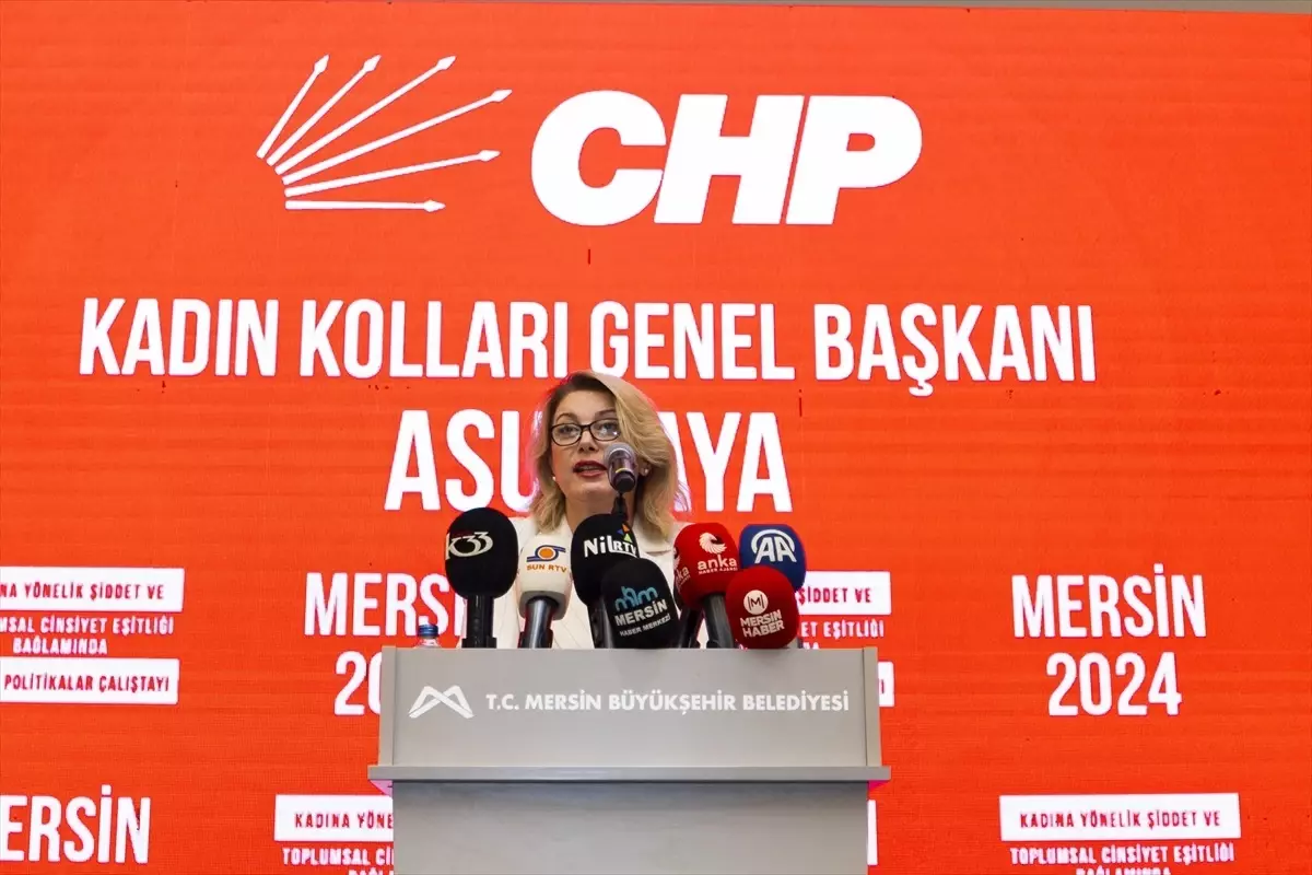 CHP Kadına Yönelik Şiddet Çalıştayı Mersin’de Başladı