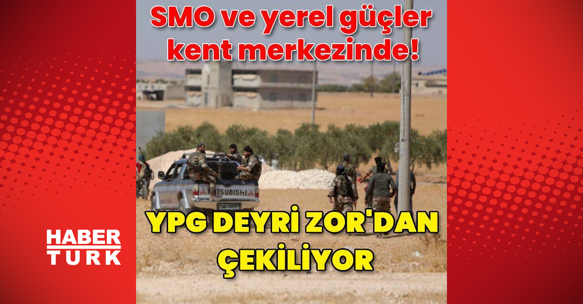 YPG terör örgütü Deyri Zor’dan çekiliyor