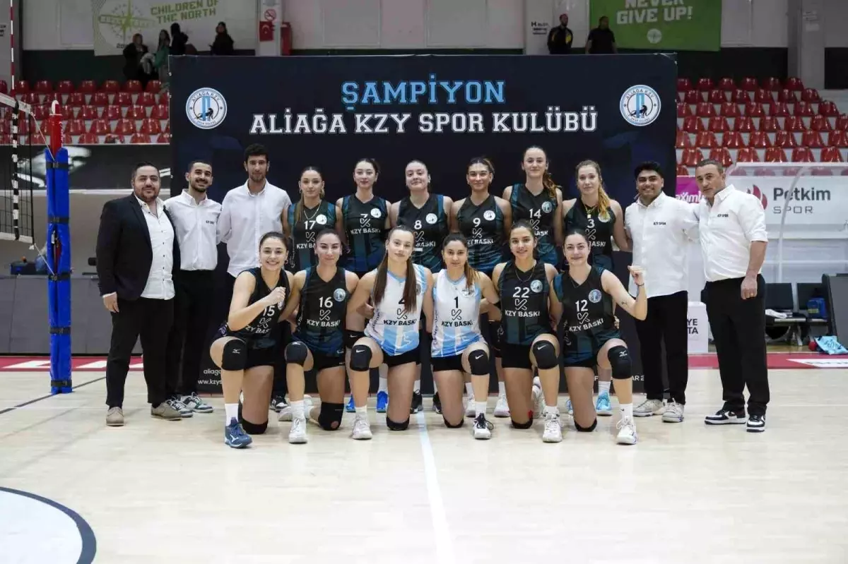 Aliağa KZY Spor Kulübü Tarih Yazdı: 1. Lig’e Yükselme Yolunda Önemli Bir Adım