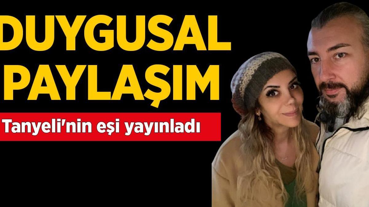 Tanyeli’nin eşinden duygusal paylaşım! ‘Rüyalarımda beni yalnız bırakma’